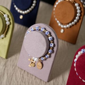 Mini Velvet Bracelet Display Holder