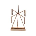 Présentoir rotatif pour boucles d'oreilles avec grande roue 1