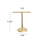 Gold Metal T Bar Earring Display Stand 2