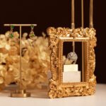 Gold Metal T Bar Earring Stand