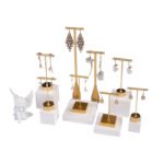 Gold T bar Earring Display Stand 2
