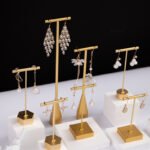 Gold T bar Earring Display Stand 3