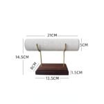 Walnussholz-T-Bar-Armband-Präsentationsständer ()