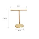 brass t bar earring stand 5