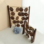wooden earring display stand 1