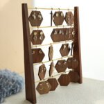 wooden earring display stand 3