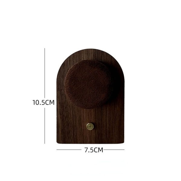 Mini-Armbandständer aus Samt aus Holz