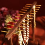 wooden necklace hanger stand 5