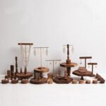 wooden t bar earring display stand 1