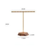 wooden t bar earring display stand 2