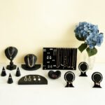 Black Beaded Bracelet Display Holder ()