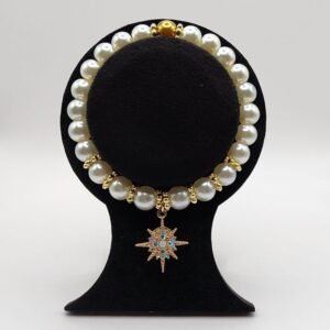 Black Beaded Bracelet Display Holder