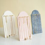 Velvet Necklace Display Board with Hooks ()