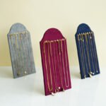Velvet Necklace Display Board with Hooks ()
