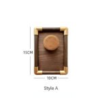 Vertical Wood Watch and Bracelet Holder ()