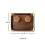 Vertical Wood Watch and Bracelet Holder ()
