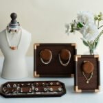 Vertical Wood Watch and Bracelet Holder ()
