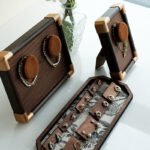 Vertical Wood Watch and Bracelet Holder ()