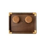 Vertical Wood Watch and Bracelet Holder ()