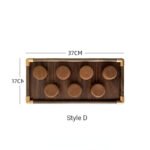 Vertical Wood Watch and Bracelet Holder ()