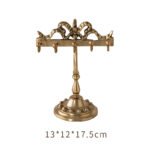 Présentoirs à bijoux en laiton baroque vintage ()