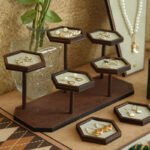 Vintage Green Jewelry Display Set ()