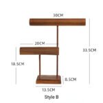 Wooden Tier Bracelet Display Stands ()