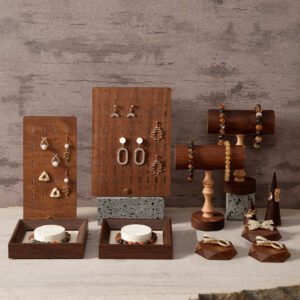 Wooden T Bar Display Stand for Watch Bangle and Bracelet ()