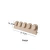 beige Velvet Bracelets Display Holder for Bracelets ()