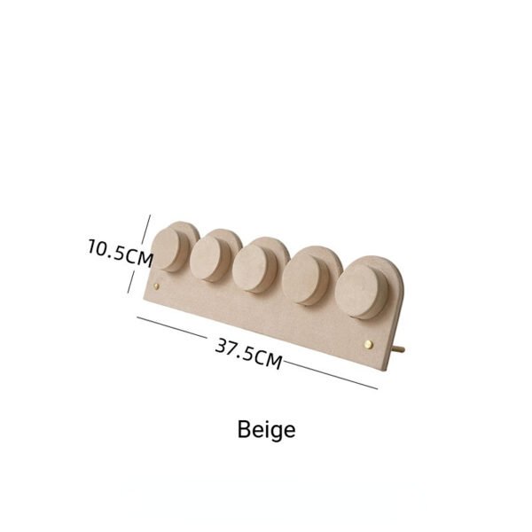 beige Velvet Bracelets Display Holder for Bracelets ()