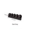 dark grayVelvet Bracelets Display Holder for Bracelets ()