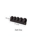 dark grayVelvet Bracelets Display Holder for Bracelets ()