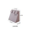 lavender Velvet Necklace Display Stand with Round Pad ()
