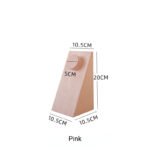pink Elegant Velvet Necklace Display Stand ()