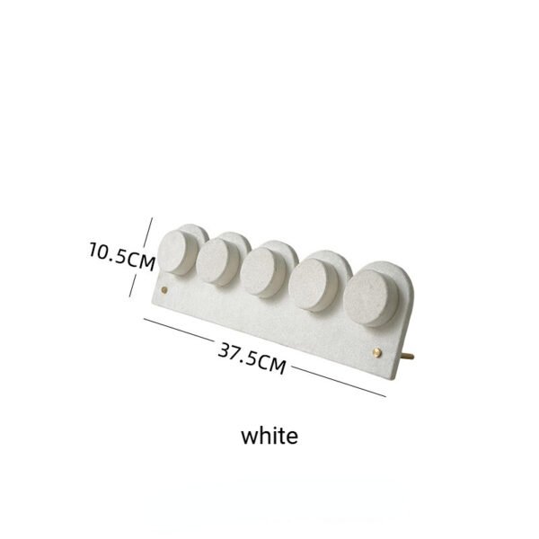 white Velvet Bracelets Display Holder for Bracelets