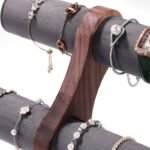 Tier Wooden Necklace and Bracelet Display Stand ()