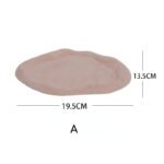 Rosa Samt-Schmuck-Display-Tablett für Ring, Halskette und Armband ()