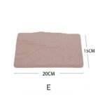 Rosa Samt-Schmuck-Display-Tablett für Ring, Halskette und Armband ()
