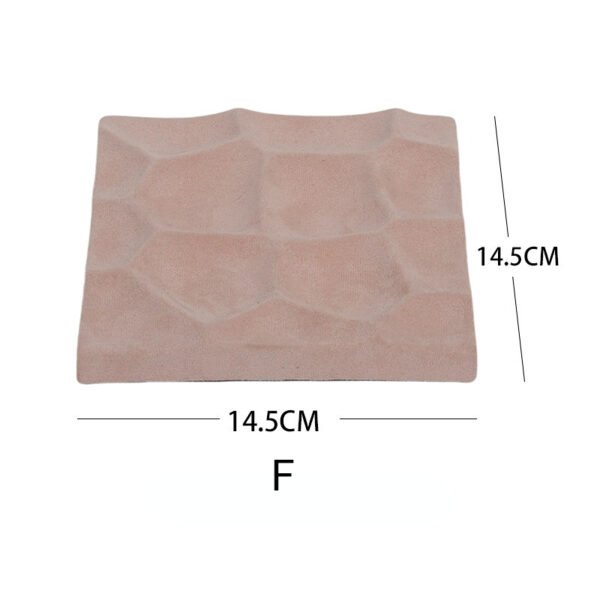 Rosa Samt-Schmuck-Display-Tablett für Ring, Halskette und Armband ()