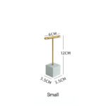 Single Pair T Bar Earring Stand with Holes ()
