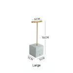 Single Pair T Bar Earring Stand with Holes ()
