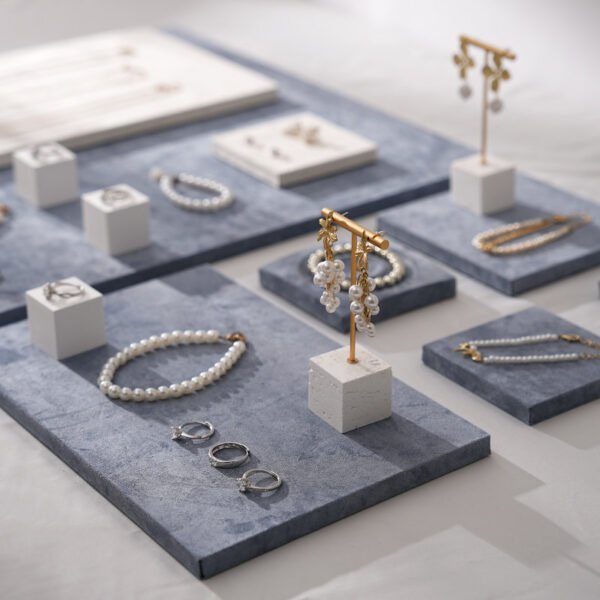 Single Pair T Bar Earring Stand with Holes ()