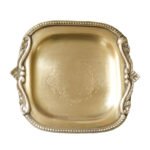 Vintage-Gold-Schmuck-Display-Tablett für Halsketten, Armbänder, Ringe ()