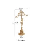 Vintage Gold Standing Up Earring Stands for Dangle Earring ()