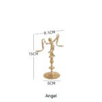 Vintage Gold Standing Up Earring Stands for Dangle Earring ()