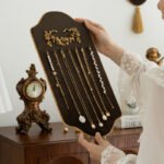 Wall Mounted Jewelry Display Holder for Necklace Earrings ()