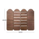 Wooden Foldable Screen Holder for Earring and Necklaces ()