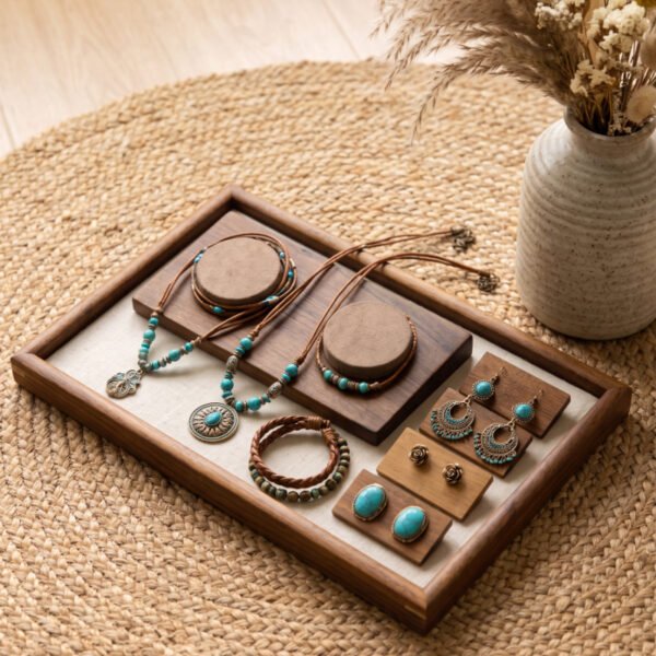 Vintage Wooden SingleTwo Watch and Bracelet Holder ()